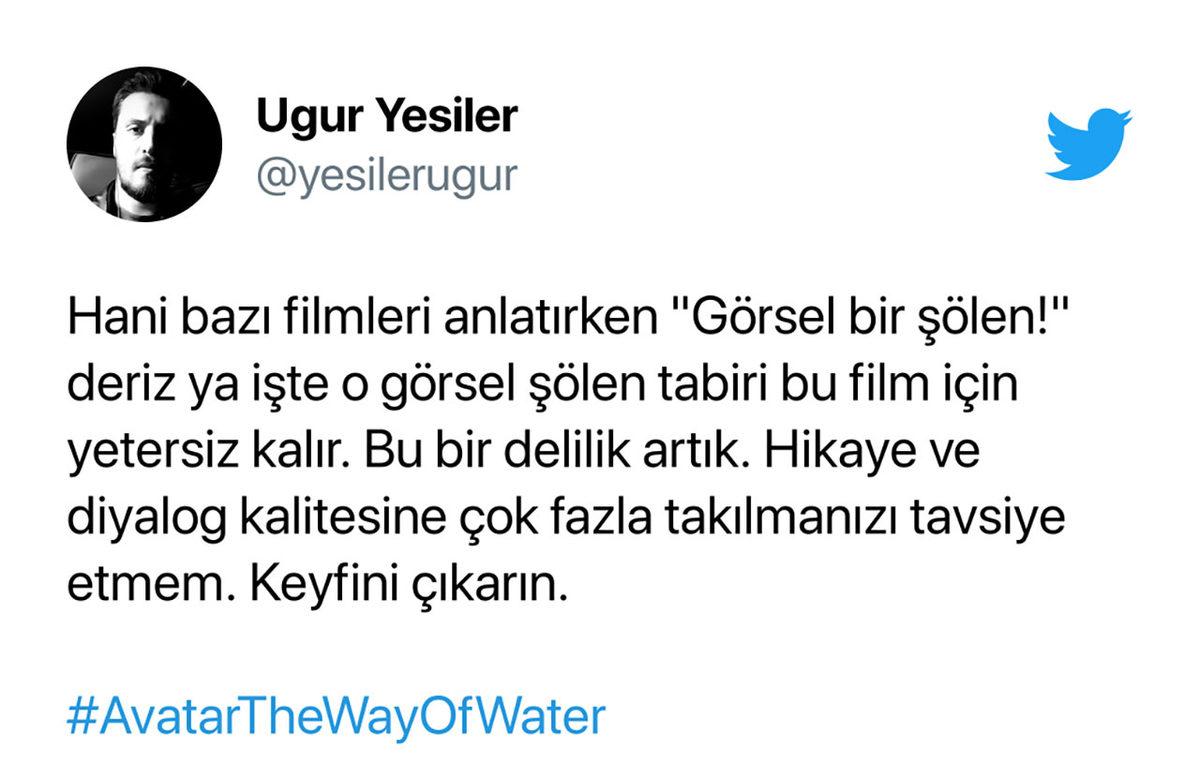 Avatar: The Way of Water, Twitter Kullanıcıları Tarafından Değerlendirildi: “Uzun Olmasına Rağmen Hiç Sıkmadı”