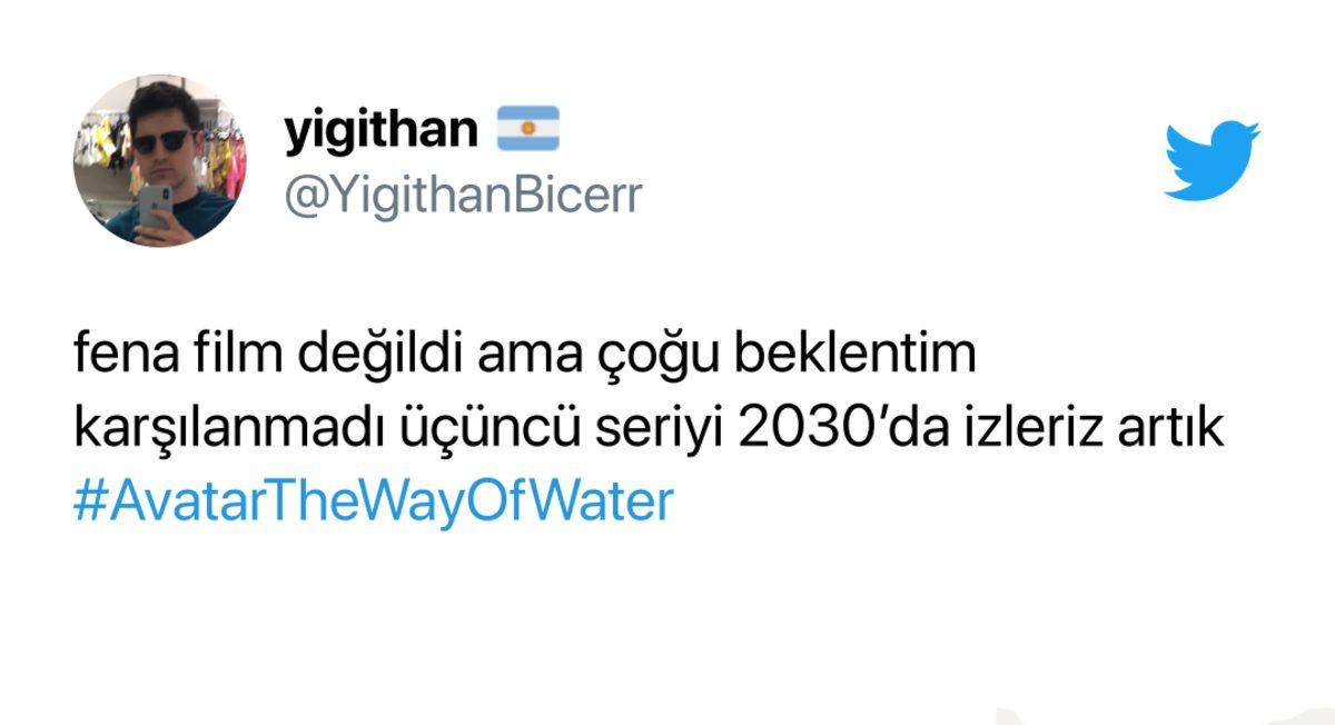 Avatar: The Way of Water, Twitter Kullanıcıları Tarafından Değerlendirildi: “Uzun Olmasına Rağmen Hiç Sıkmadı”
