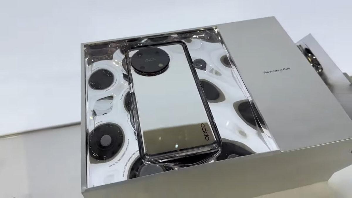 OPPO, Tamamen Camdan Oluşan Konsept Telefonunu Tanıttı (Kılıf Diye Çelik Yelek Takarız Artık)