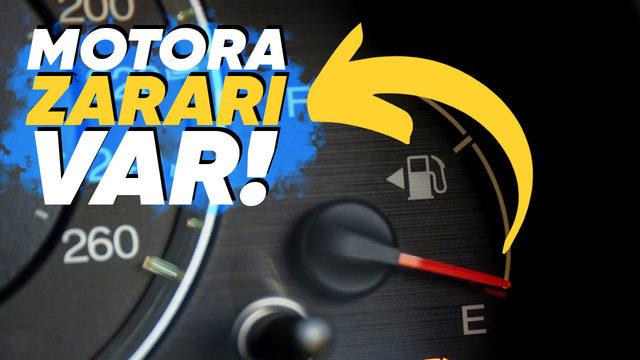 Bu Yazıyı Okuduktan Sonra Bir Daha Çeyrek Deponun Altında Yakıt Kullanmak İstemeyeceksiniz!