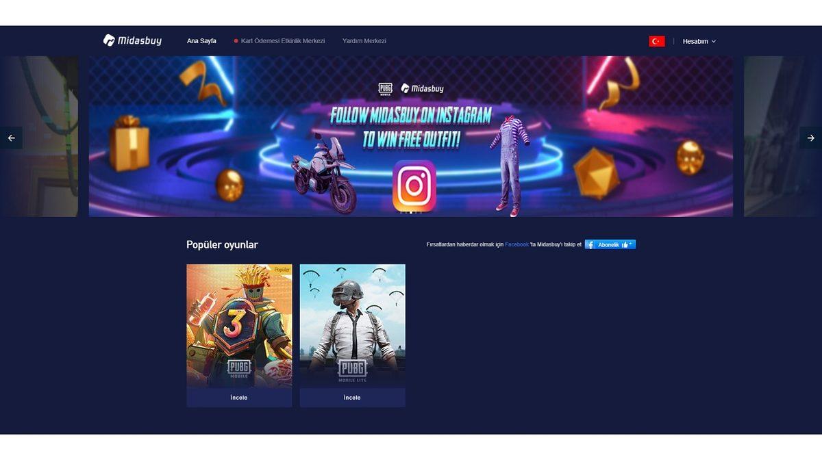 PUBG Mobile’da Ücretsiz Para Dağıtan Midasbuy Güvenilir mi?