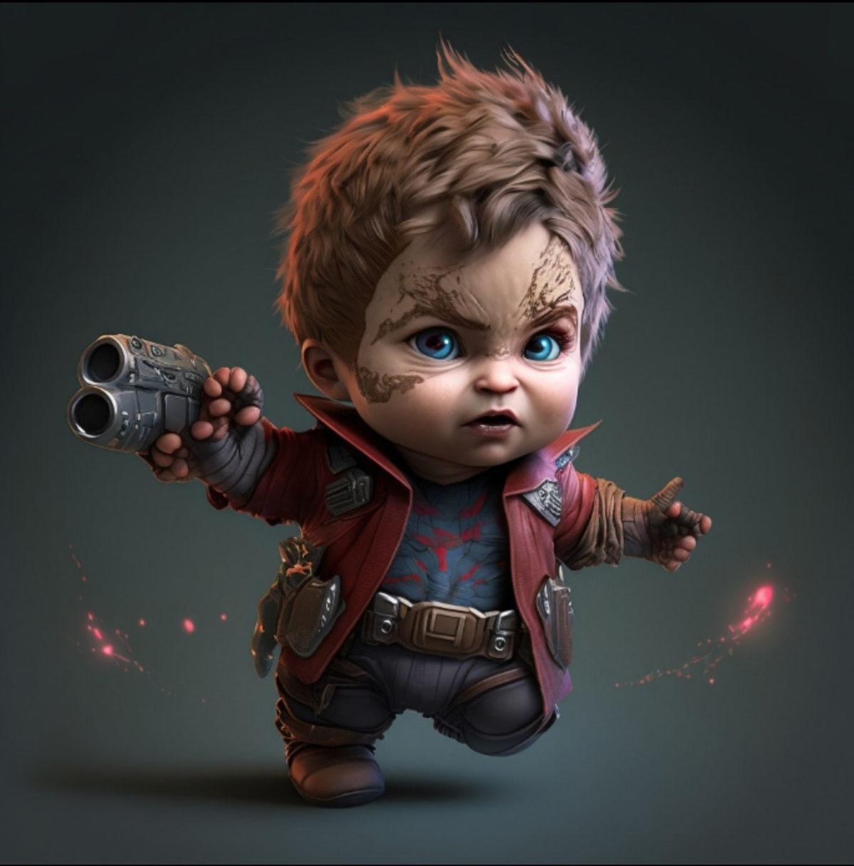 Marvel Karakterleri Bebek Olsalardı Nasıl Görünürlerdi? Yapay Zekâ Yanıtladı