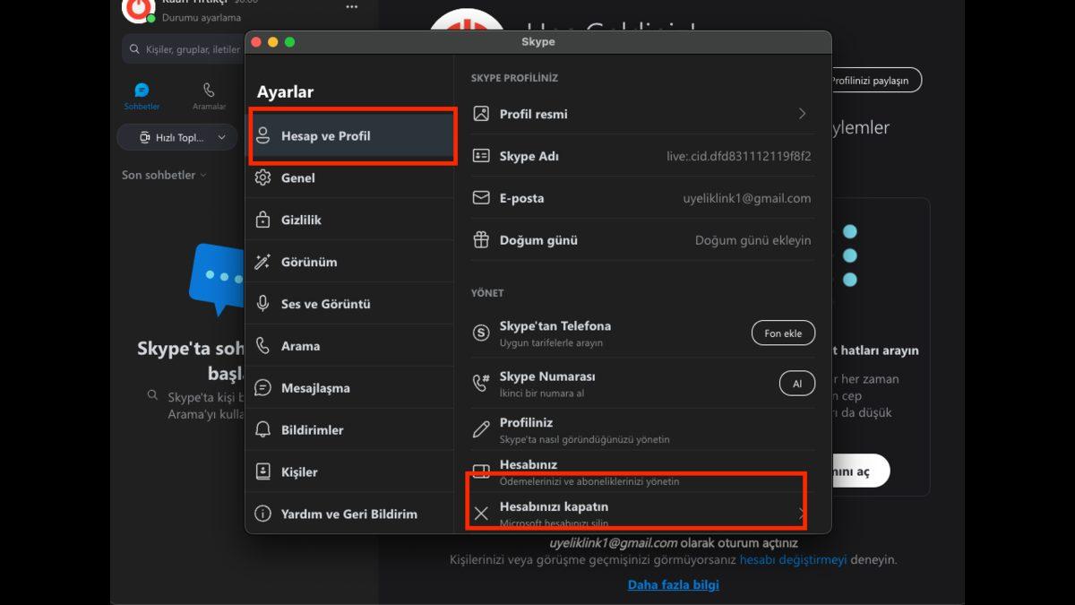 Skype Hesap Silme Nasıl Yapılır?