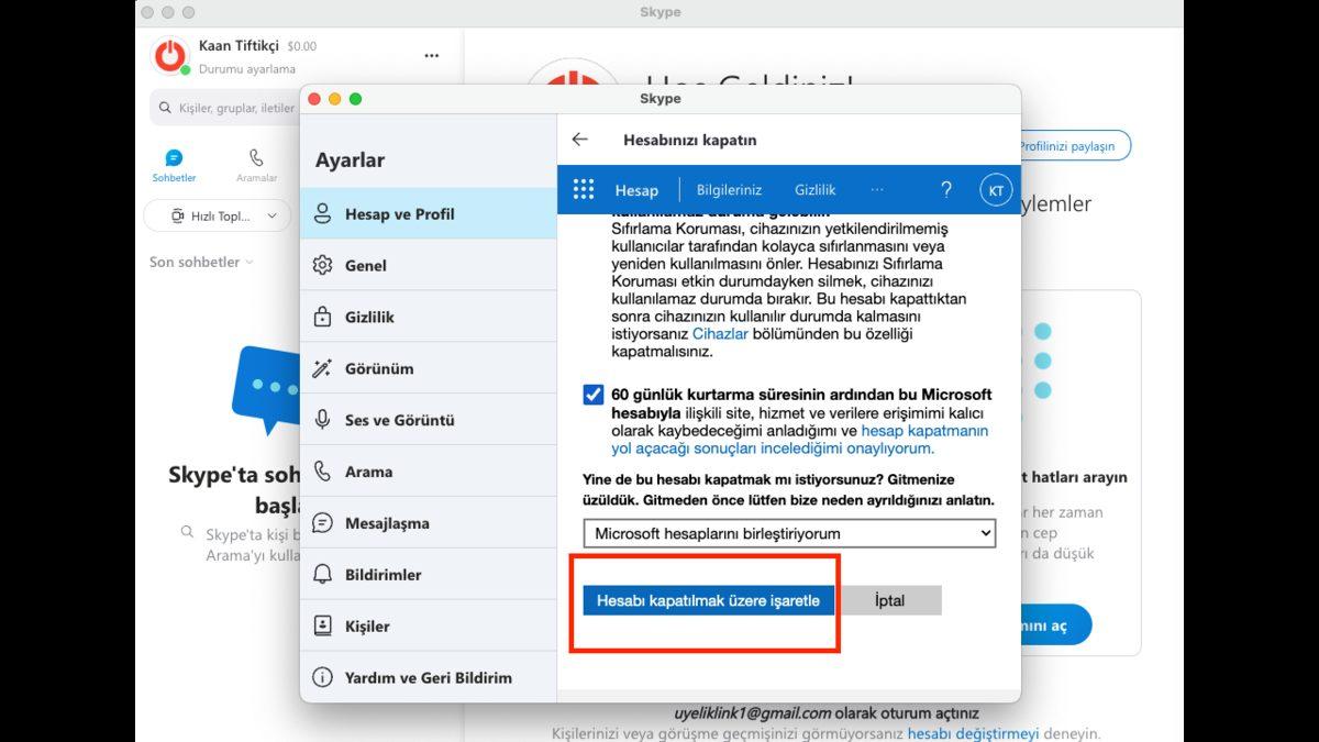 Skype Hesap Silme Nasıl Yapılır?
