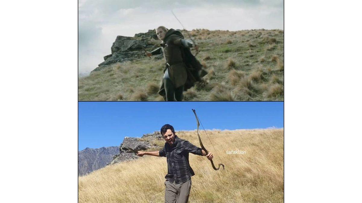 Hayallerimizi Yaşayan Biri: Fotoğrafçı Şafak Aslan’ın Yüzüklerin Efendisi’nden Sahneleri Yerinde Canlandırdığı Fotoğrafları