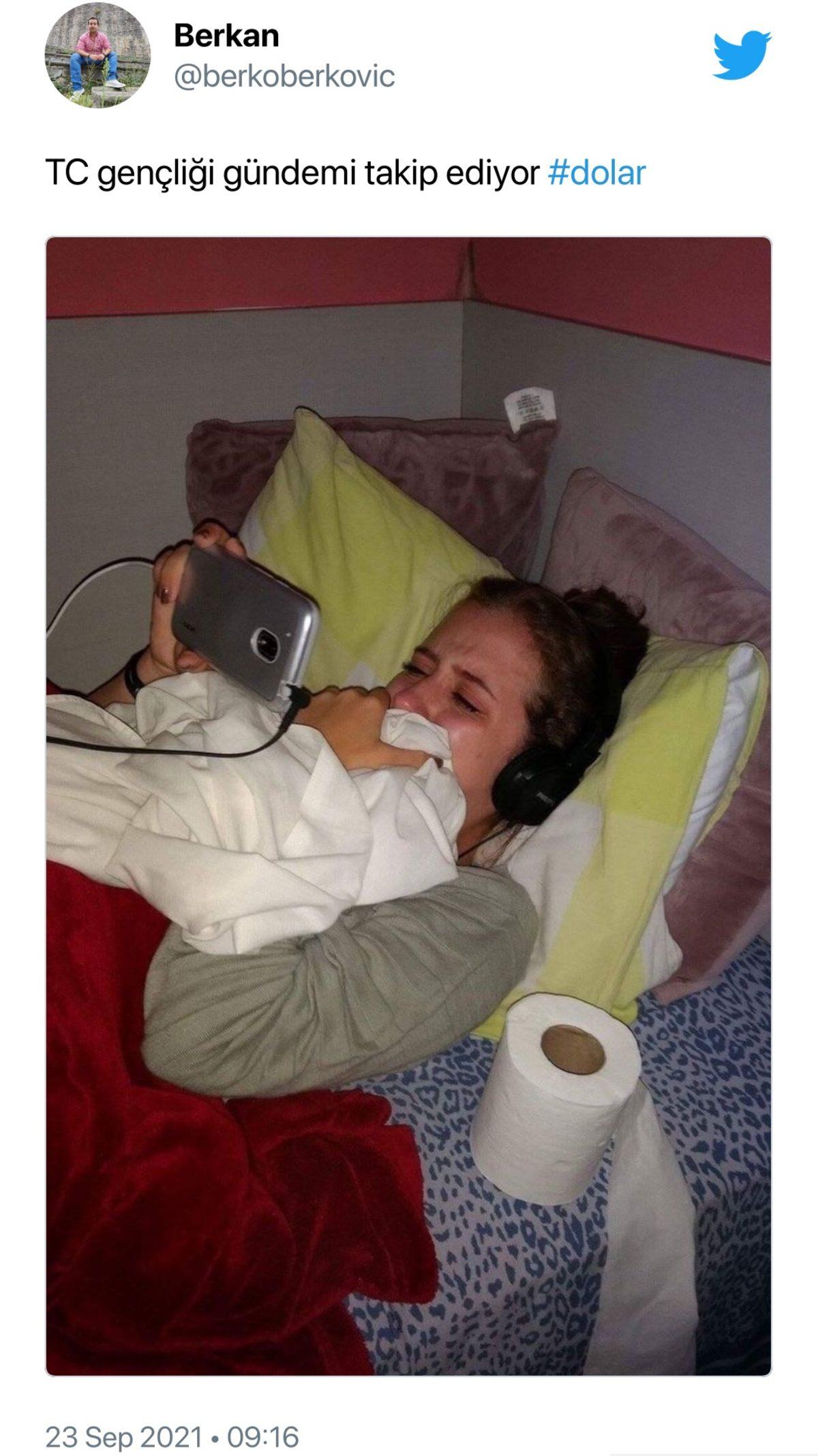 Bugün de Ağlanacak Halimize Güldük: Doların TL Karşısında Rekor Üstüne Rekor Kırmasına Sosyal Medyadan Gelen Tepkiler