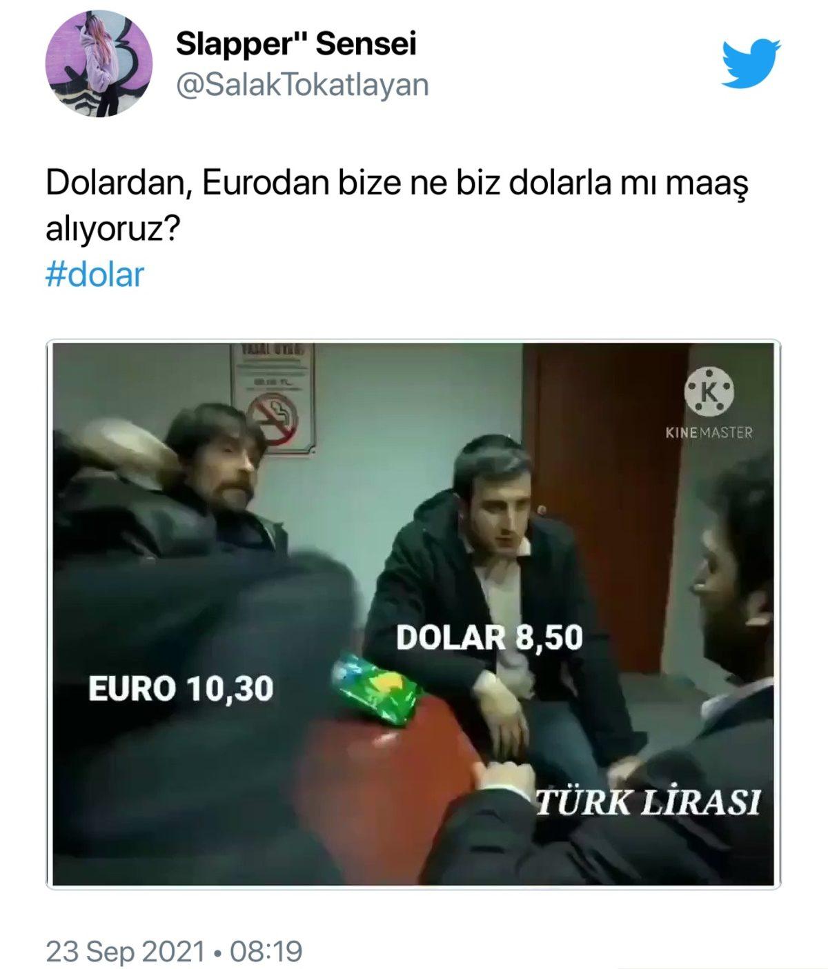 Bugün de Ağlanacak Halimize Güldük: Doların TL Karşısında Rekor Üstüne Rekor Kırmasına Sosyal Medyadan Gelen Tepkiler