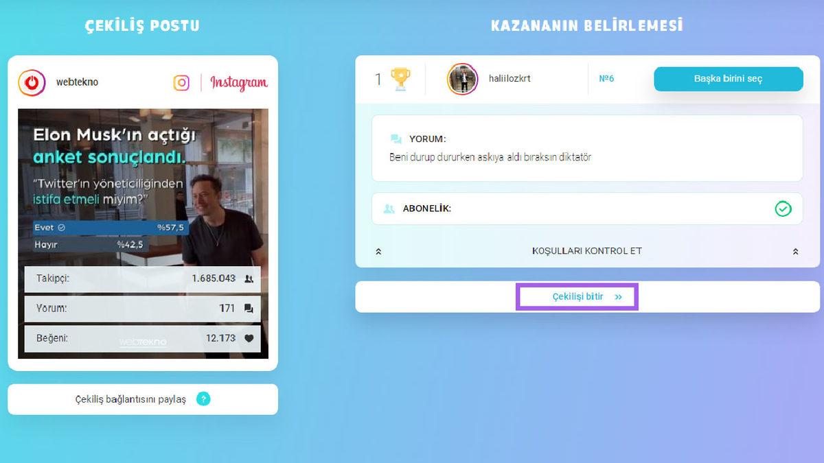 Instagram ve YouTube Üzerinden Ücretsiz Çekiliş Yapmanızı Sağlayacak Hizmet: You to Gift