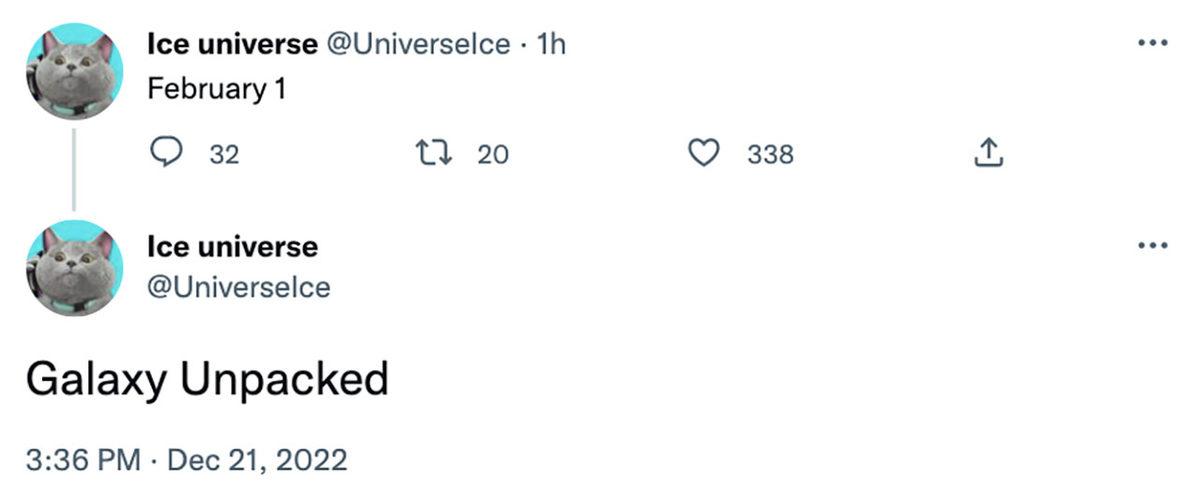 Samsung Galaxy S23’ün Lansman Tarihi Ortaya Çıktı