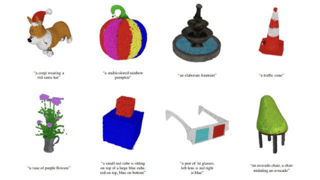 DALL-E ve ChatGPT’nin Arkasındaki Şirket OpenAI, Yeni Yapay Zekâsı Point-E’yi Tanıttı: Saniyeler İçinde 3D Nesneler Üretebiliyor!