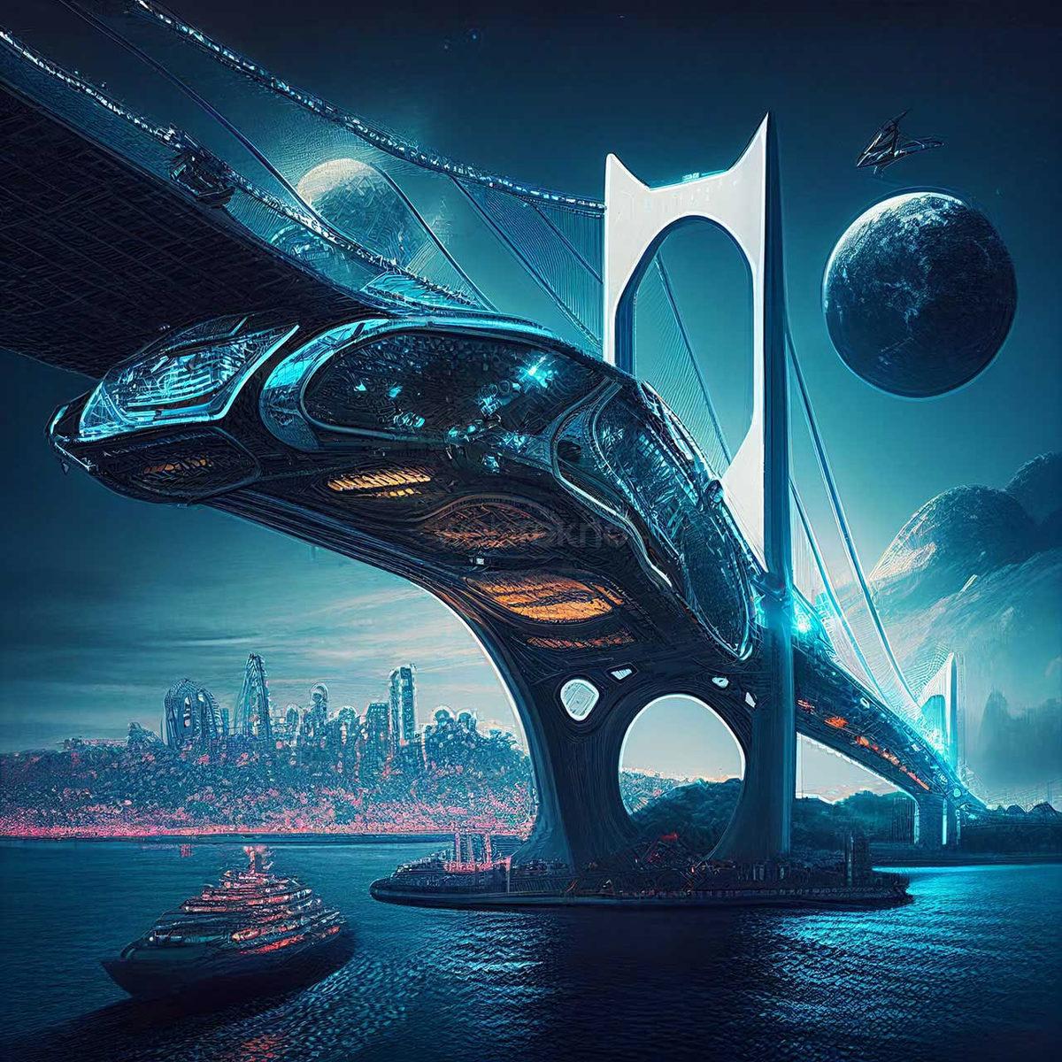 Ülkemizin Tarihi Yapılarını Bir ’Bilim Kurgu Evrenine’ Gönderseydik Nasıl Görünürlerdi? Yapay Zekâ Yanıtladı...