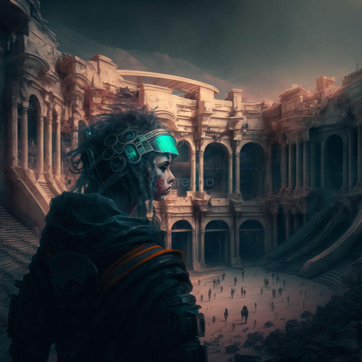 Ülkemizin Tarihi Yapılarını Bir ’Bilim Kurgu Evrenine’ Gönderseydik Nasıl Görünürlerdi? Yapay Zekâ Yanıtladı...