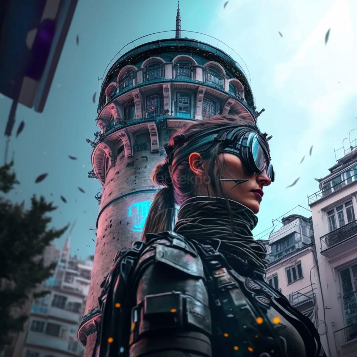 Ülkemizin Tarihi Yapılarını Bir ’Bilim Kurgu Evrenine’ Gönderseydik Nasıl Görünürlerdi? Yapay Zekâ Yanıtladı...