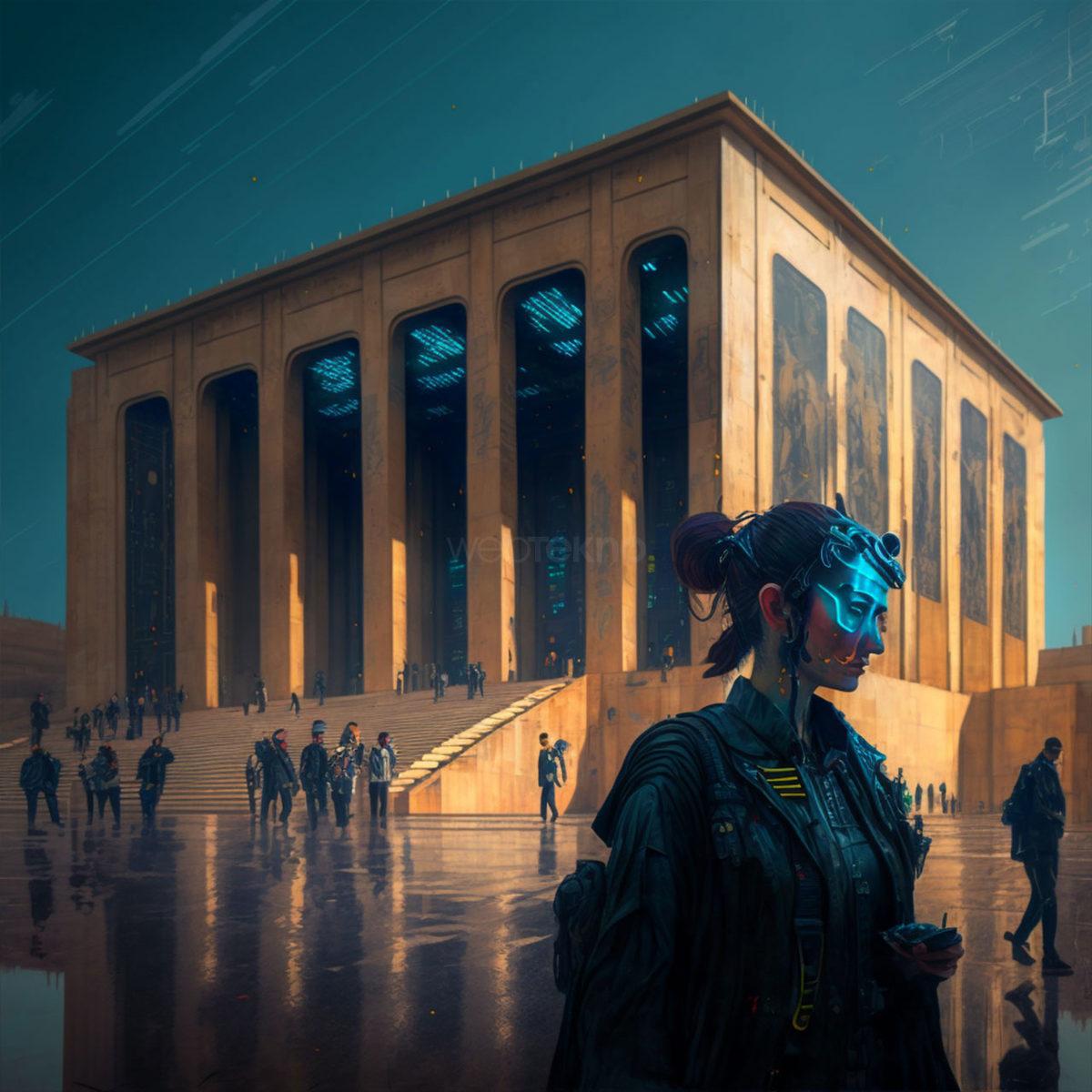 Ülkemizin Tarihi Yapılarını Bir ’Bilim Kurgu Evrenine’ Gönderseydik Nasıl Görünürlerdi? Yapay Zekâ Yanıtladı...