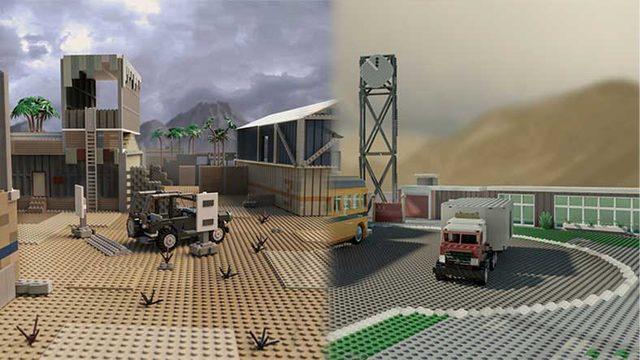 Akıllara Kazınan Call of Duty Haritaları, LEGO’larla Yeniden İnşa Edildi