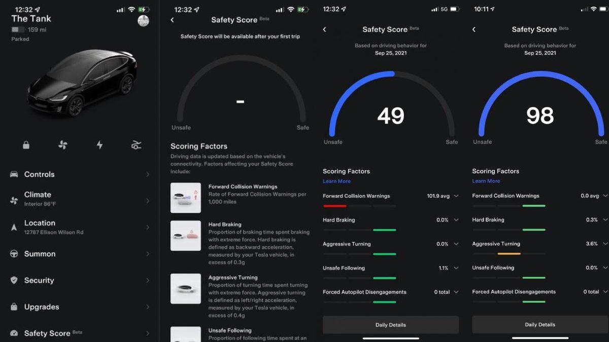 Görelim Bakalım Kim İyi Şoförmüş: Tesla, Sürücülerin Puanlanacağı’Güvenlik Puanı’ Sistemini Tanıttı