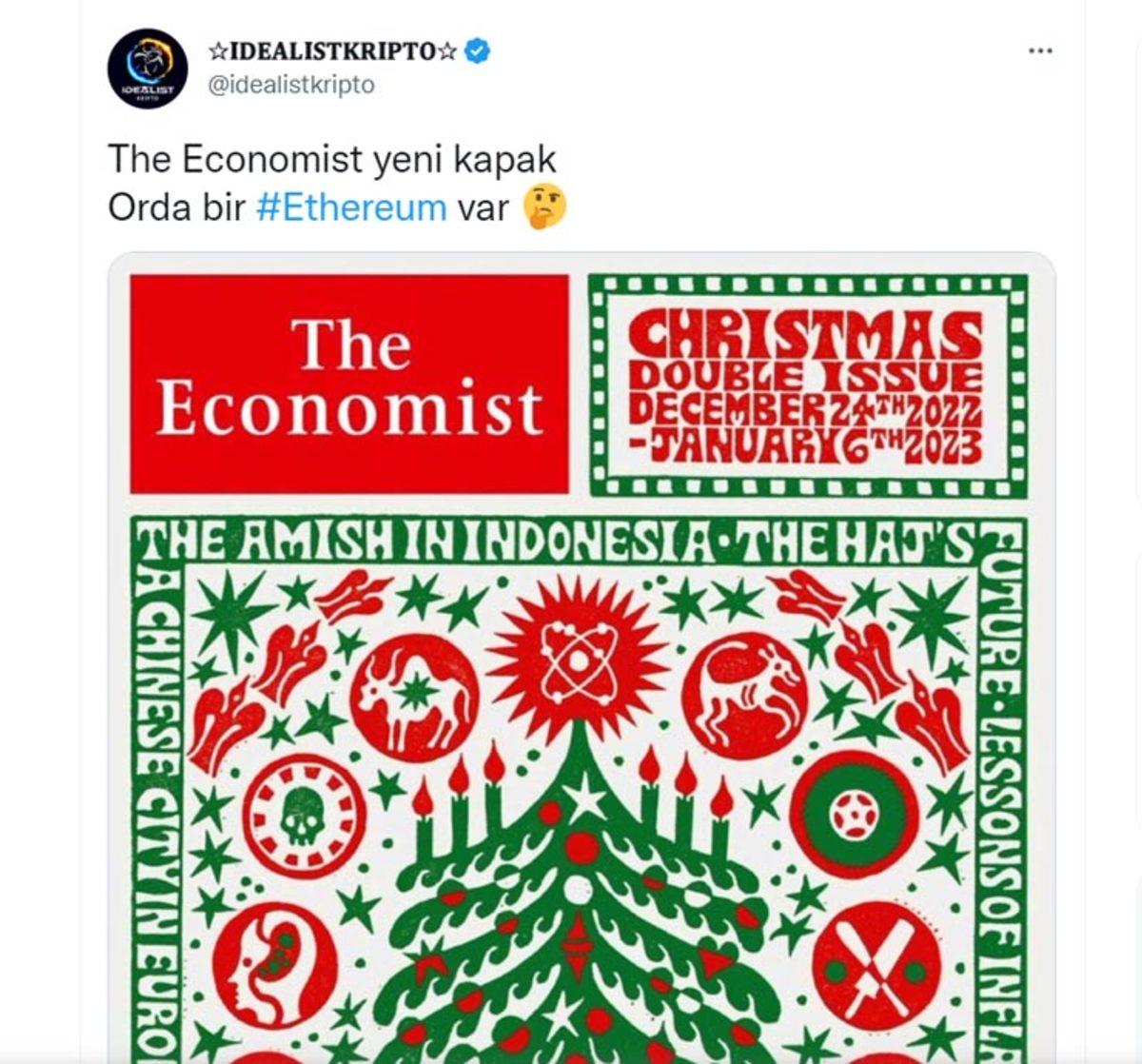 The Economist’in 2023 Yılı Kapağı, Sosyal Medyayı Yıktı Geçti: İşte Paylaşılan Komplo Teorileri