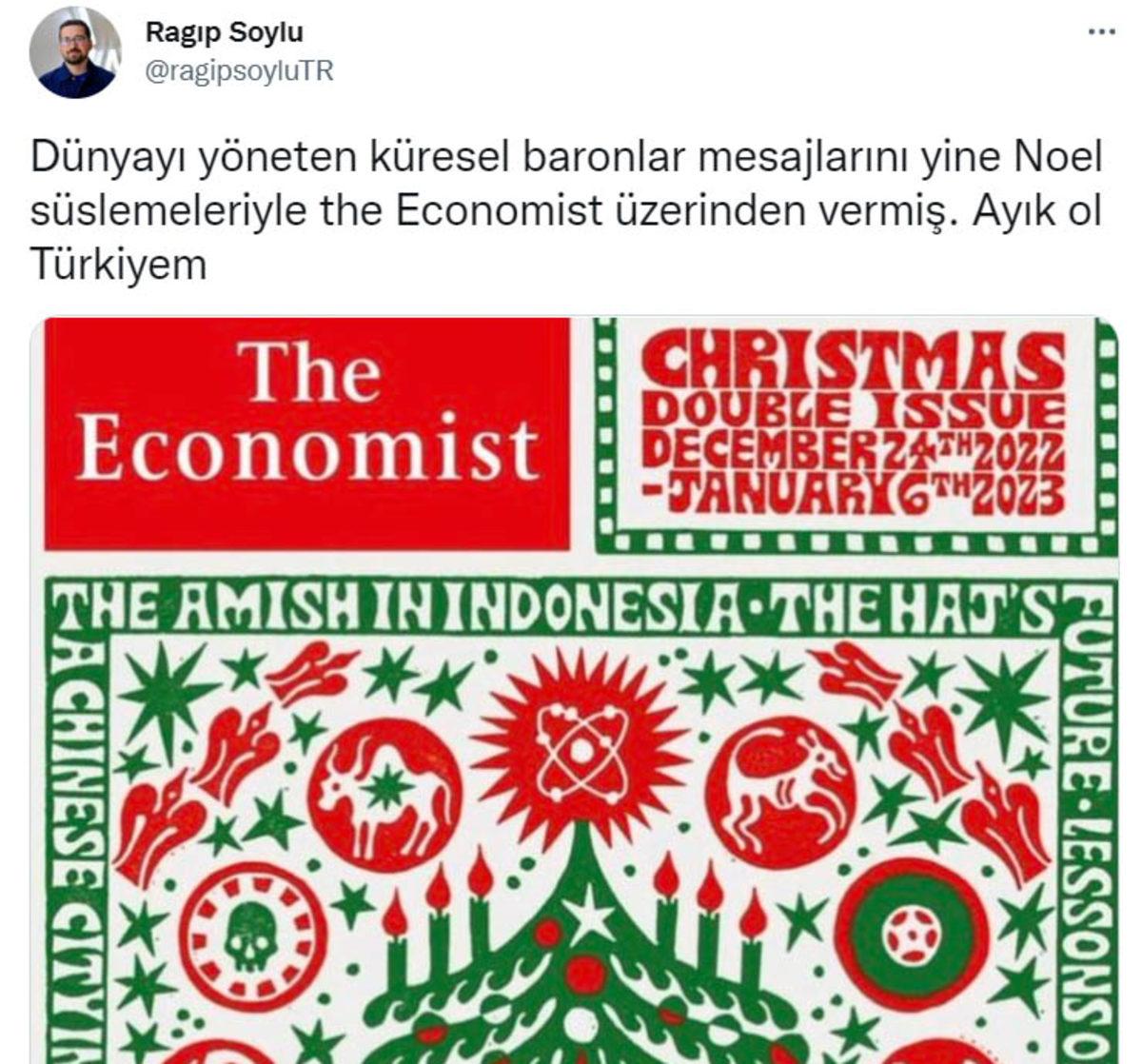 The Economist’in 2023 Yılı Kapağı, Sosyal Medyayı Yıktı Geçti: İşte Paylaşılan Komplo Teorileri
