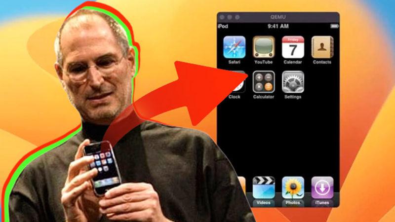 15 Yıl Önce Çıkan İlk iPhone’u Çalıştıran İşletim Sistemi, Bilgisayarda Çalıştırıldı: İşte Böyle Görünüyor!