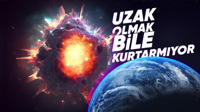 Bir Süpernova Ne Kadar Yakından Patlarsa Dünya’ya Zarar Verir?