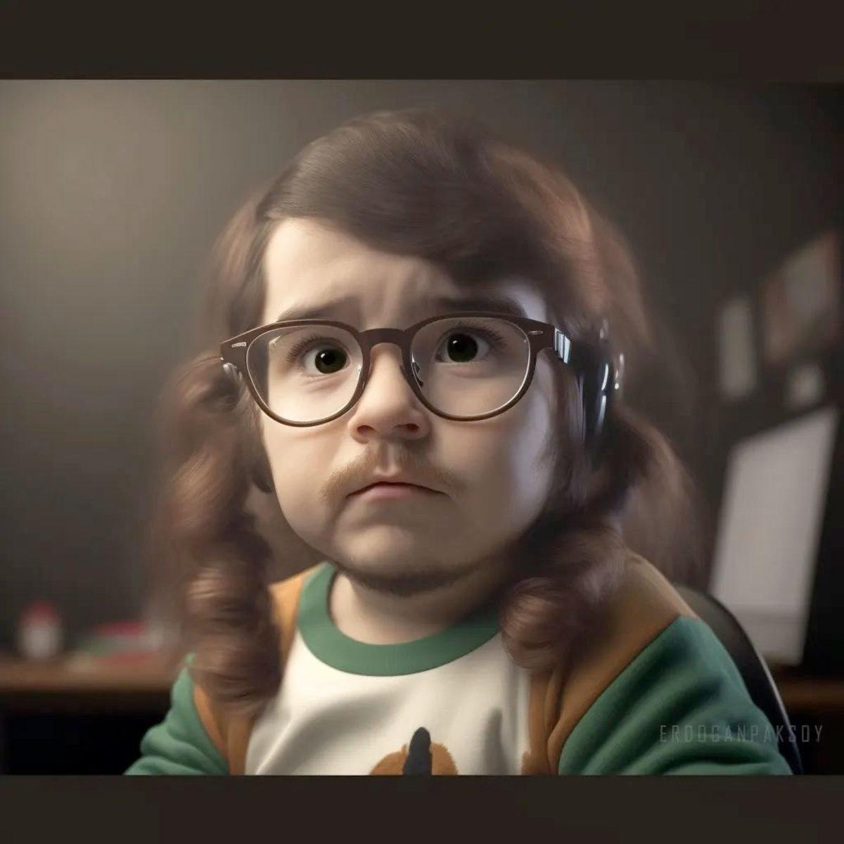 Onları Hiç Bu Kadar Tatlı Görmediniz: Popüler Yayıncıların Bebeklikleri Yapay Zeka ile Canlandırıldı