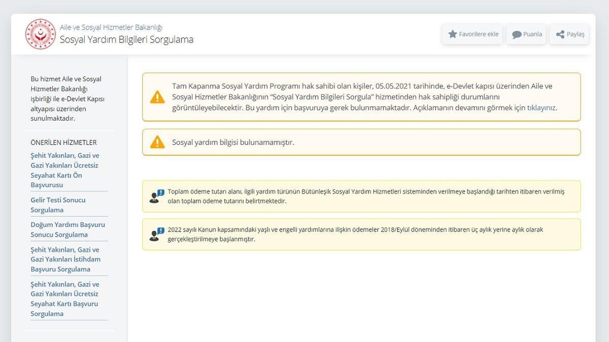 e-Devlet Üzerinden Sosyal Yardım Sorgulama ve Başvuru Nasıl Yapılır?