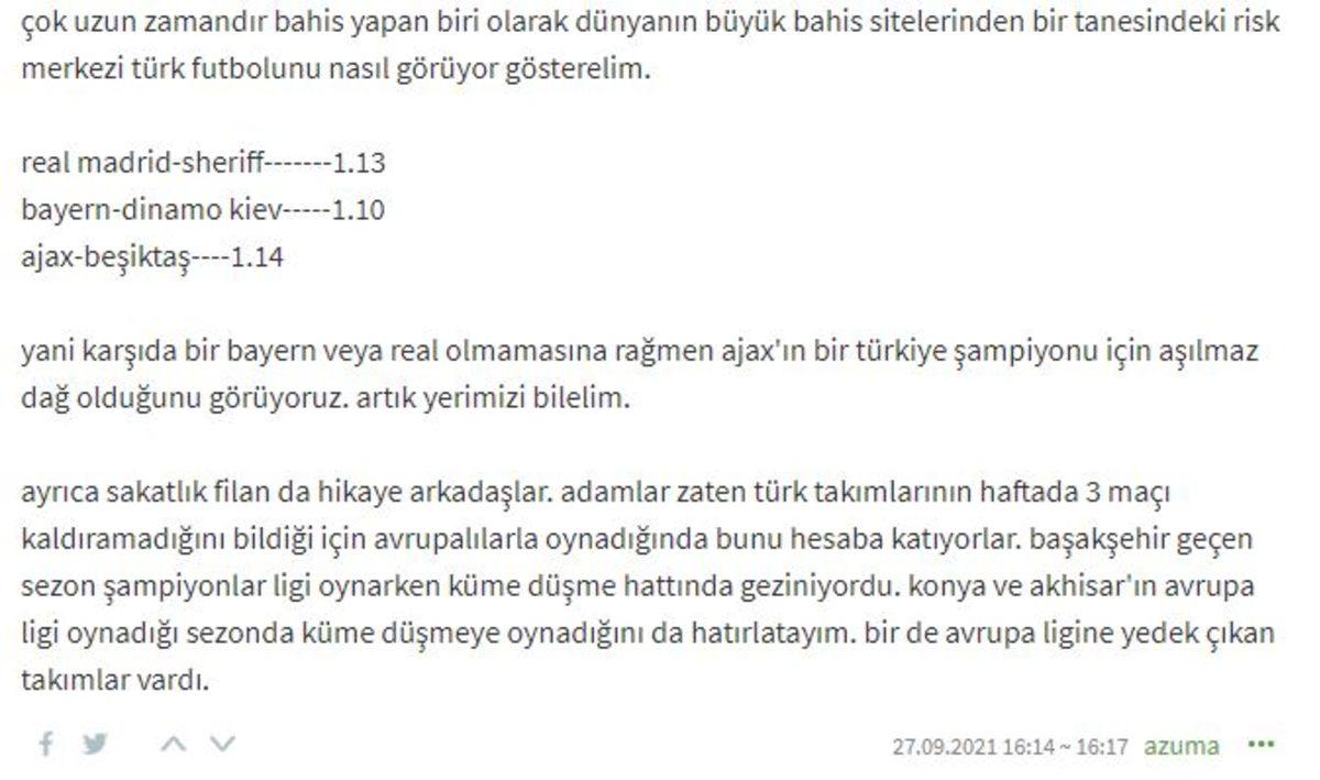 Ajax - Beşiktaş Maçının Bahis Oranları Açıklandı: Beşiktaş’a Hiç Şans Tanınmamış Olması Sosyal Medyayı Karıştırdı