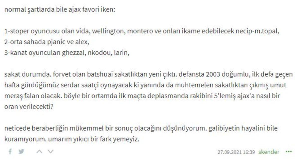 Ajax - Beşiktaş Maçının Bahis Oranları Açıklandı: Beşiktaş’a Hiç Şans Tanınmamış Olması Sosyal Medyayı Karıştırdı