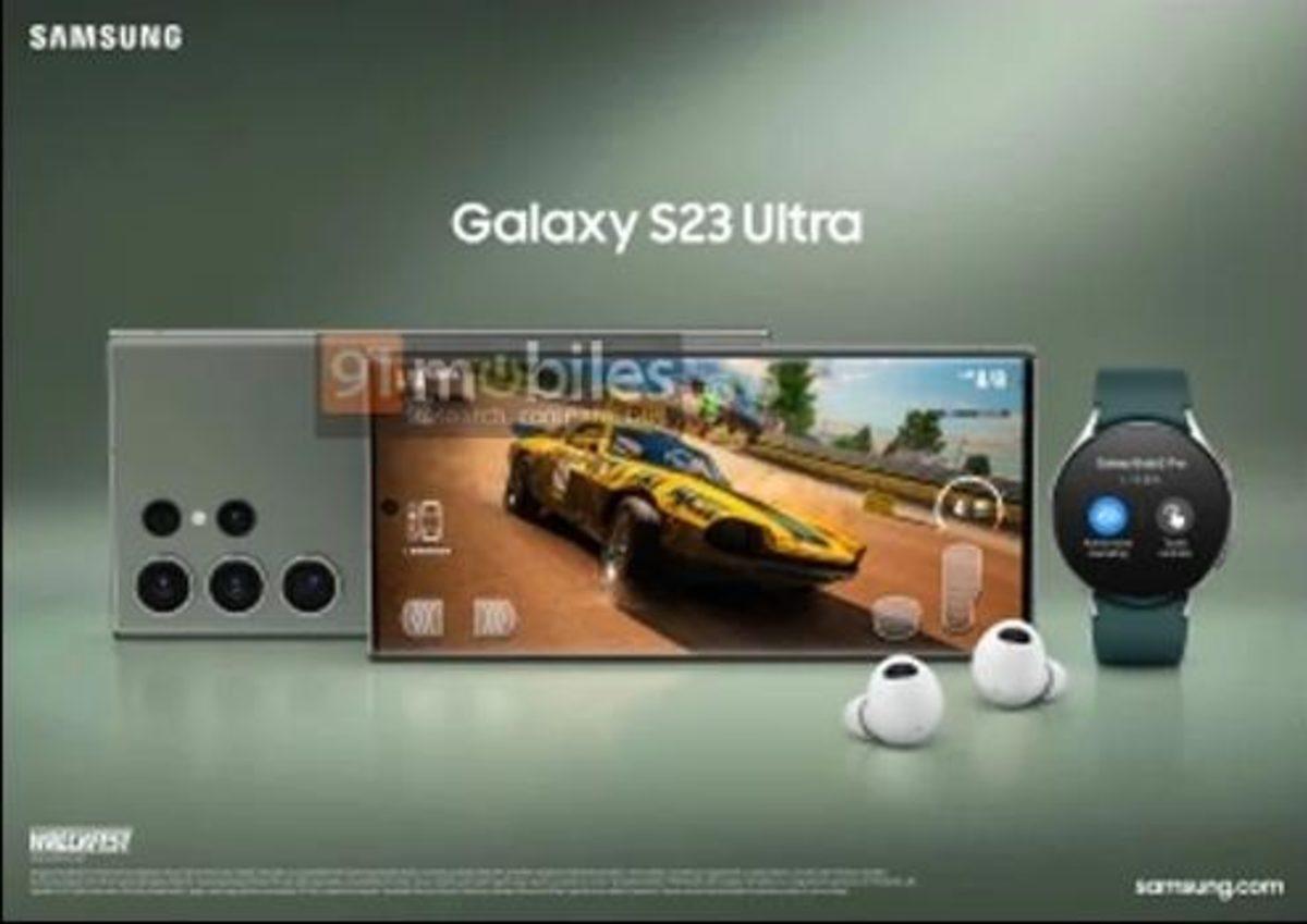 Daha Kendisi Tanıtılmadan Reklam Posterleri Ortaya Çıktı: Samsung Galaxy S23 Ultra İşte Böyle Görünecek!