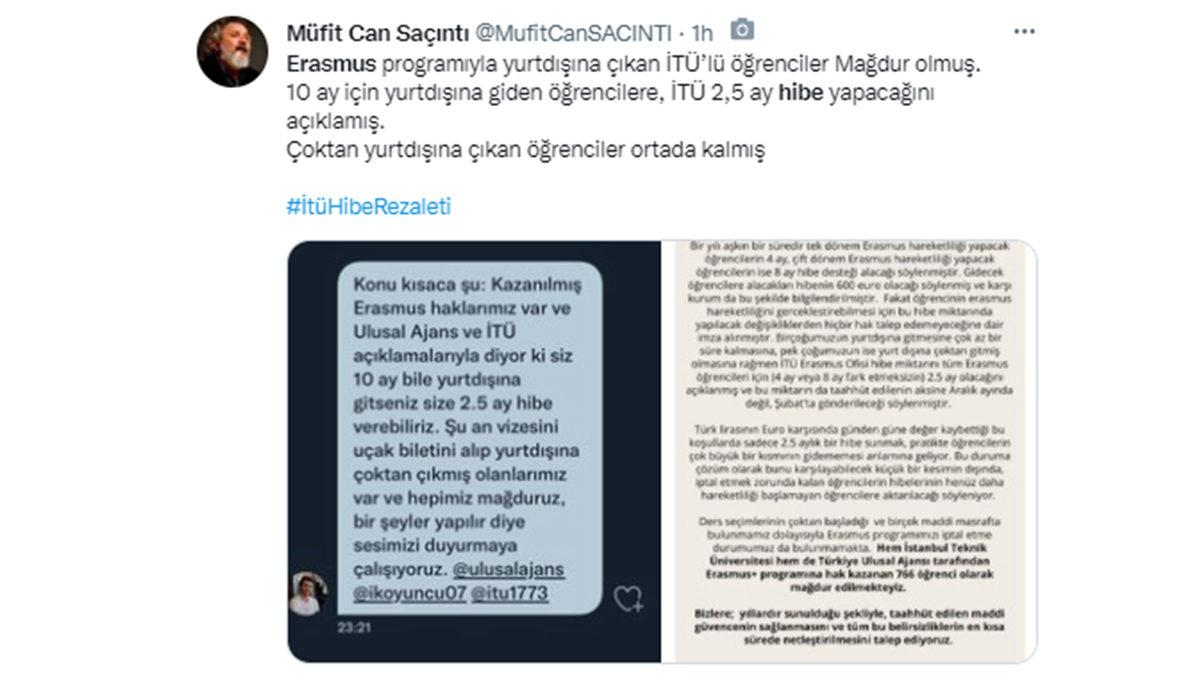 Türkiye’de Erasmus Öğrencilerine Verilen Hibede Kesinti Yapılacak: Öğrenciler Tepkili