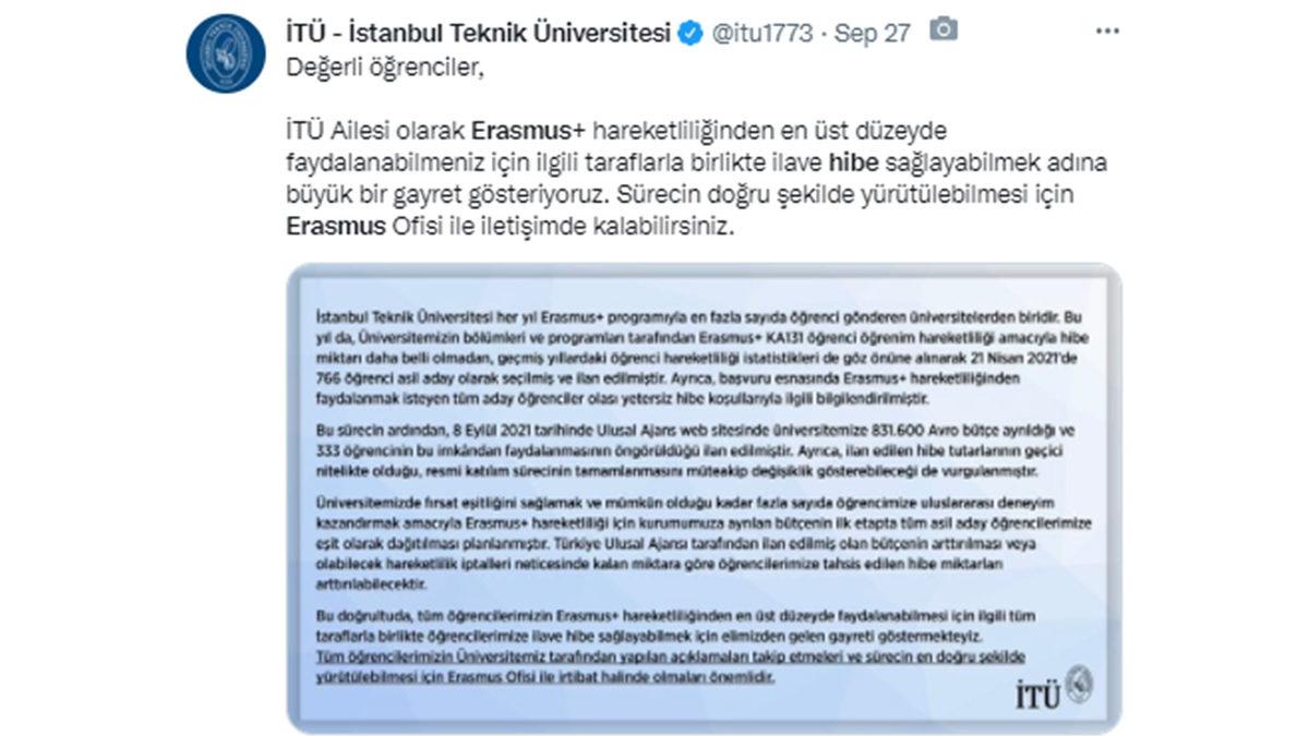 Türkiye’de Erasmus Öğrencilerine Verilen Hibede Kesinti Yapılacak: Öğrenciler Tepkili