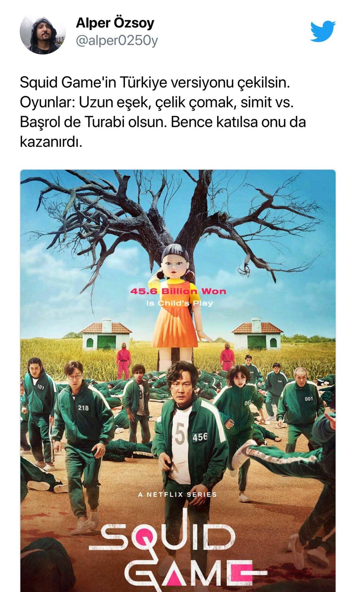 Netflix’e Geldiği Gibi Ortalığı Kasıp Kavuran Squid Game, Sosyal Medyayı Canlandırdı: İşte Yapılan Paylaşımlar