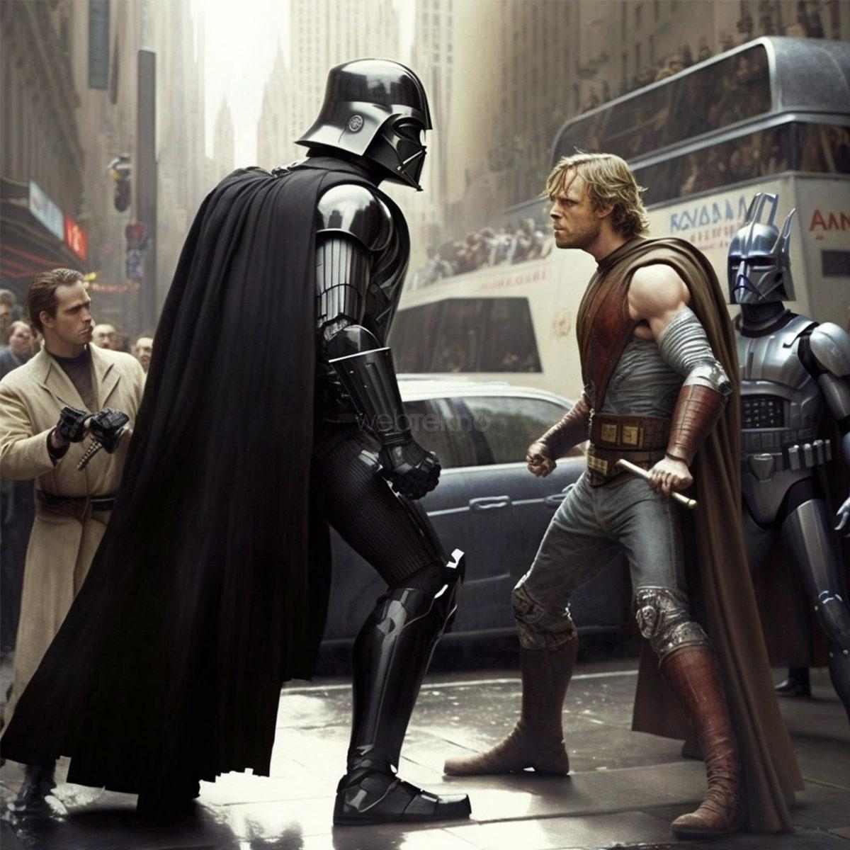 Star Wars ve Marvel Evrenini Birleştiren Muhteşem Hikaye: Yazan ChatGPT, Görüntü Yönetmeni Midjourney, Yöneten Webtekno!