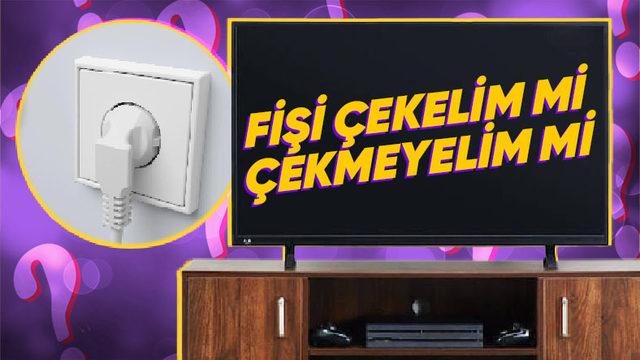Sadece Kumandadan Kapatıp Fişini Çekmediğimiz Televizyon, Elektrik Harcamaya Devam Eder mi?