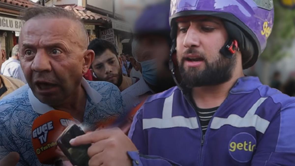 Ekonomi Hakkında Sokak Röportajı Veren Getir Kuryesine Vatandaşın Yanıtı Sosyal Medyanın Gündeminde: Babayın Telefonu Var mıydı?