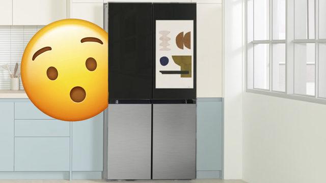 Salona Koy Televizyon Olsun: Samsung, 32 İnç Dokunmatik Ekranlı Buzdolabı Duyurdu!