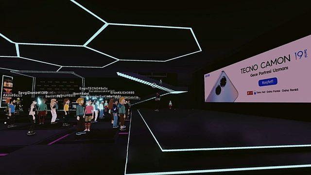 TECNO, Türkiye’de Satışa Sunacağı Yeni Ürünleri Metaverse’te Tanıttı
