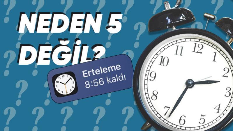 iPhone’larda Alarm Ertelemesinin "9 Dakika" Olmasının Sebebi Ne?