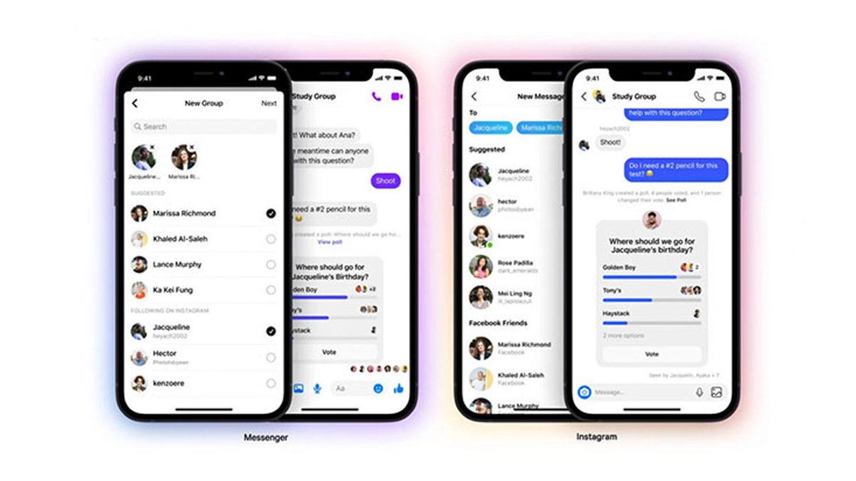 Facebook Duyurdu: Ortak İnstagram ve Messenger Mesaj Kutularında Grup Sohbetleri Yapılabilecek