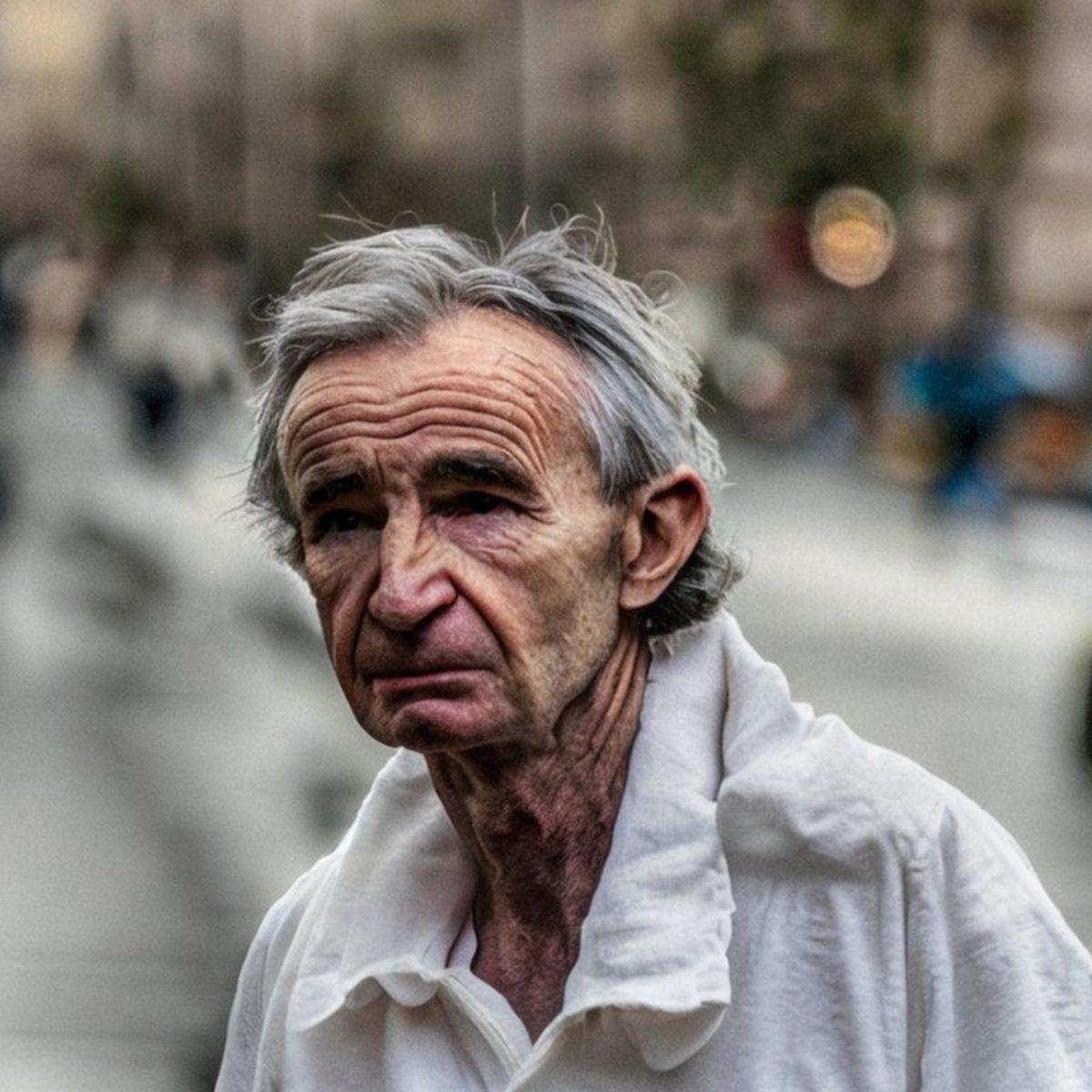 Dünyanın En Zengin İnsanları Bir Anda Tüm Servetlerini Kaybedip Evsiz Kalsalar Nasıl Görünürlerdi? Yapay Zekaya Göre Böyle...