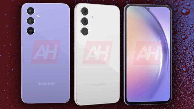 Samsung Galaxy A54 5G Render Görüntüleri Paylaşıldı: Telefon 4 Farklı Renkte Gelecek
