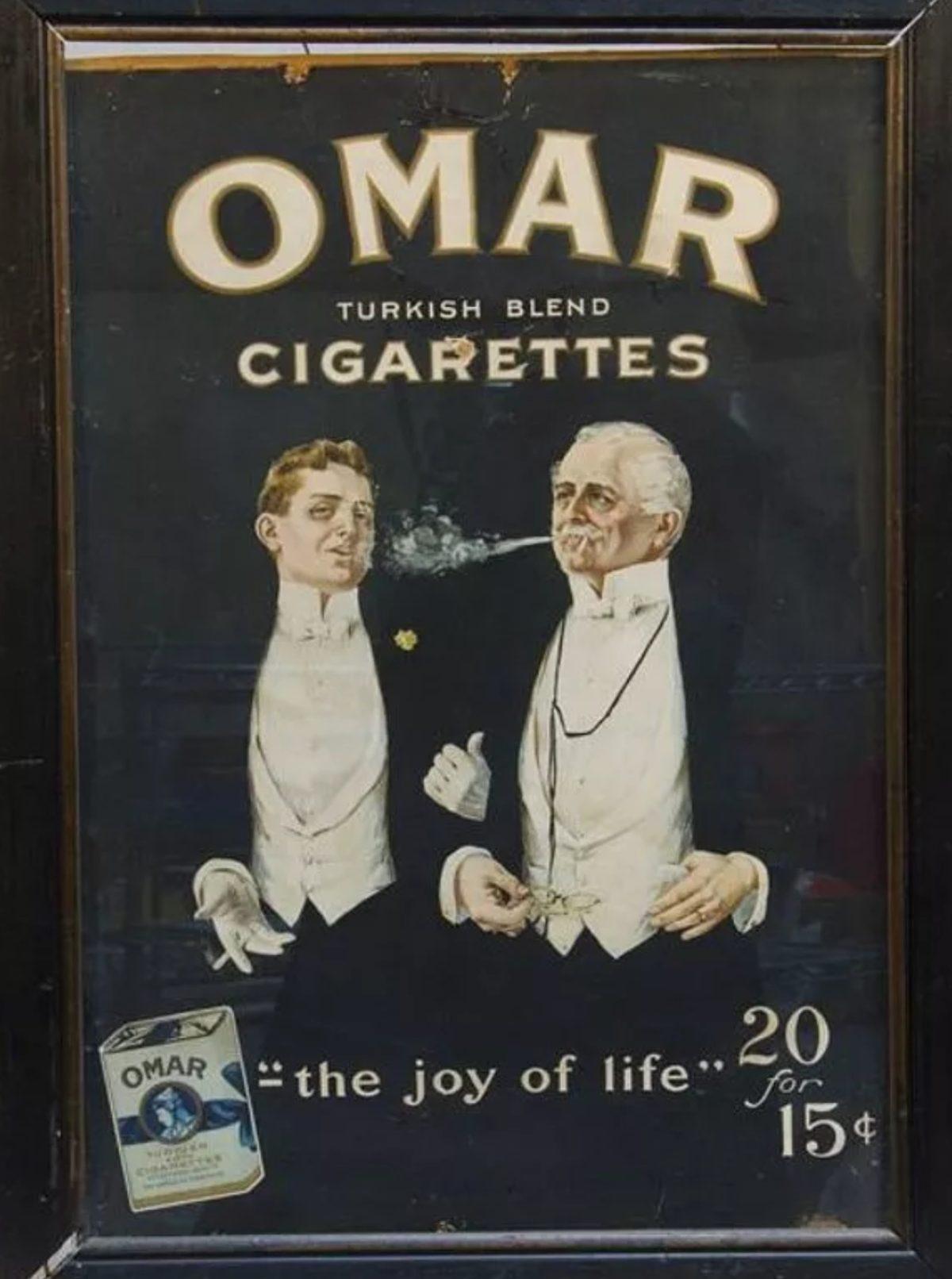 Bir Dönem ABD’de Noel Baba’yı Bile Tiryaki Yapan Türk Sigaraları: Fatıma, Murad, Omar...