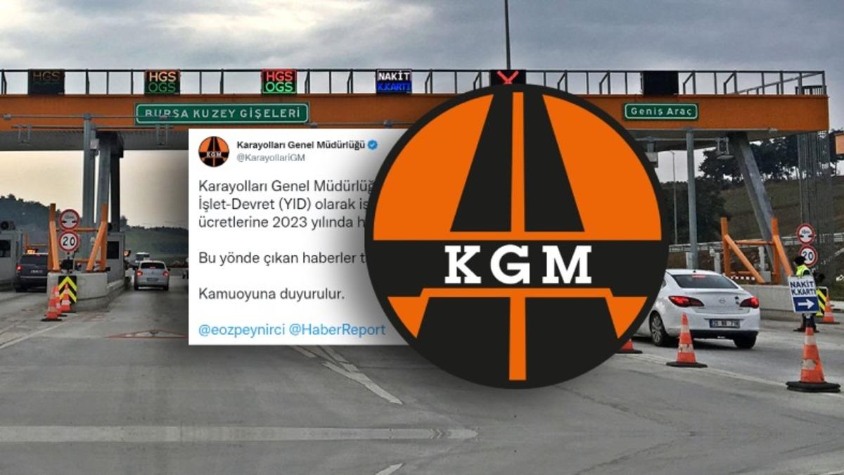 Köprü ve Otoyol Geçiş Zammı Haberleri Hakkında Karayolları Genel Müdürlüğü’nden Açıklama Geldi