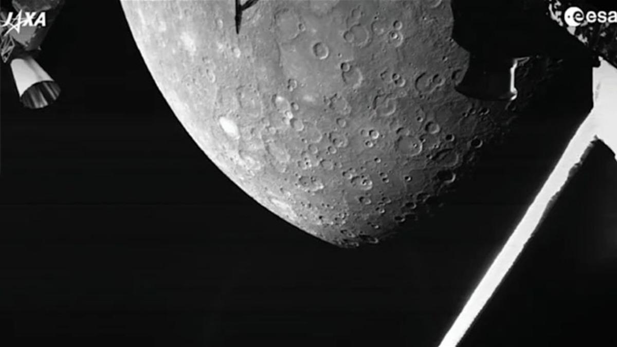 BepiColombo’dan Beklenen İlk Merkür Fotoğrafı Yayınlandı