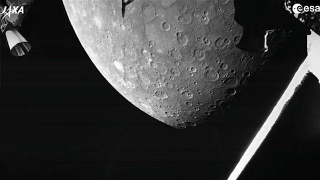 BepiColombo’dan Beklenen İlk Merkür Fotoğrafı Yayınlandı