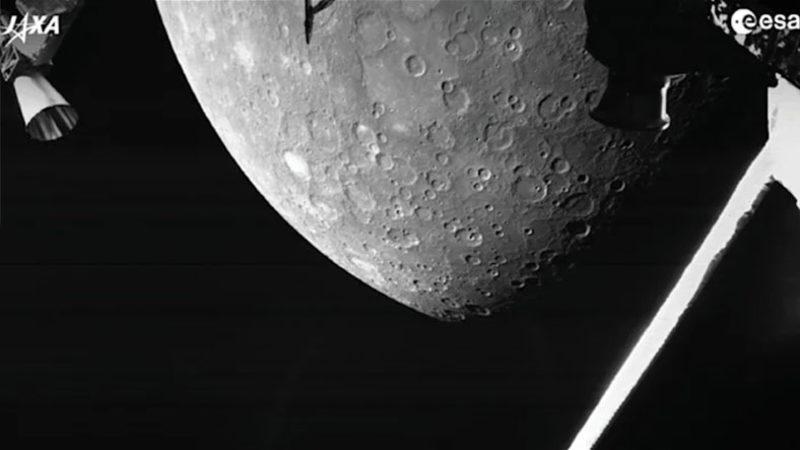 BepiColombo’dan Beklenen İlk Merkür Fotoğrafı Yayınlandı