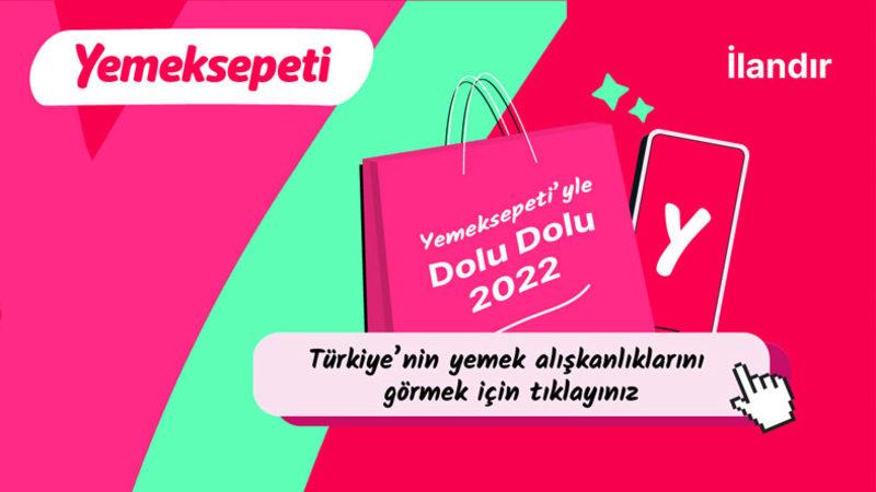 Yemeksepeti, 2022’nin En Çok Sipariş Edilen Yemeklerini Açıkladı (Tek Seferde 150 Lahmacun Sipariş Eden Var)