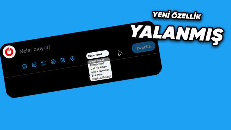 Twitter’ın ’Paylaşım Türü’ Belirleme Özelliği Yalan Çıktı: Meğerse Sadece Eklentiymiş