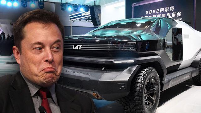 Bu da Çinli Cybertruck: Bilim Kurgu Filmlerinden Fırlamış Gibi Görünen Kamyonet T-Mad Tanıtıldı