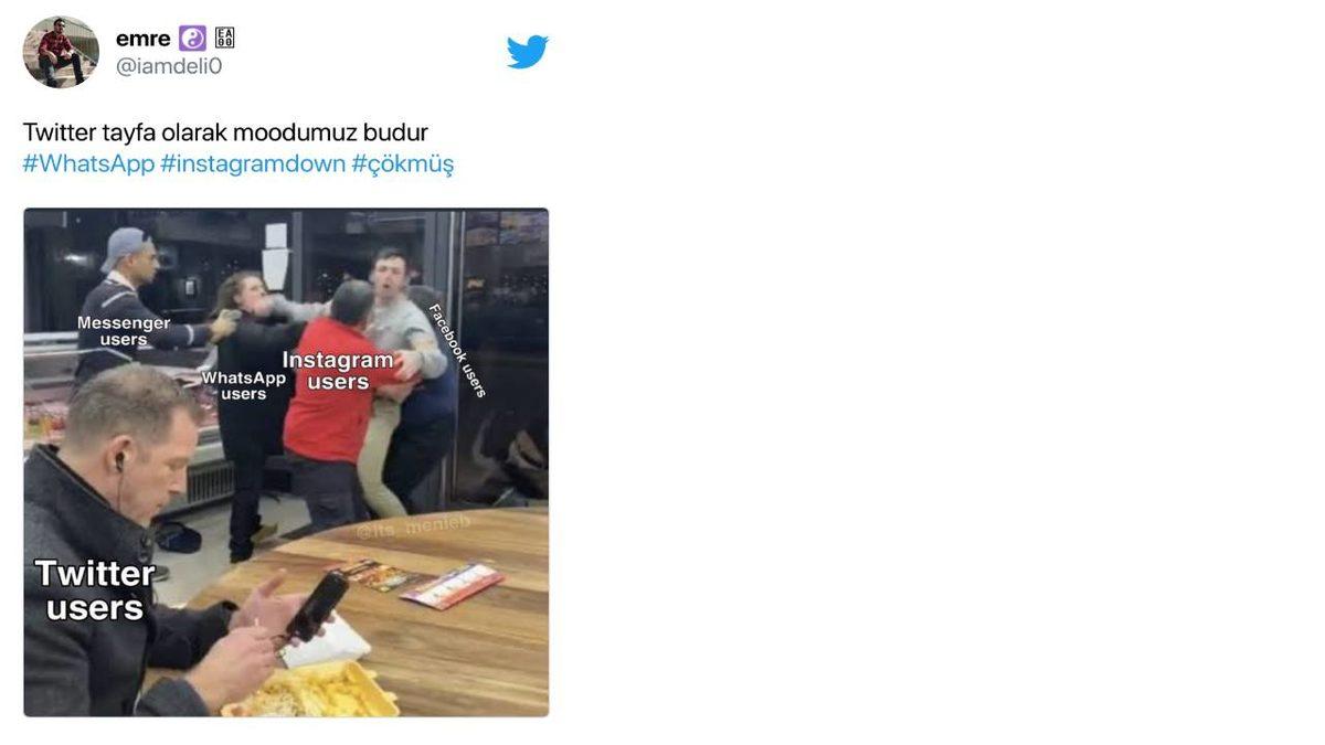 Instagram, Facebook ve WhatsApp Çöktü, Twitter Bildiğiniz Gibi: İşte Twitter’dan Gelen Eğlenceli Tepkiler